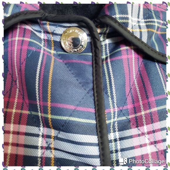 Coach Tattersall Plaid Barn Jacket - Picture 5 of 9